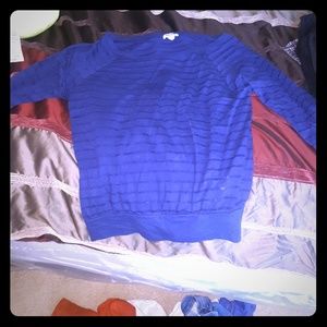 Striped long sleeve shirt